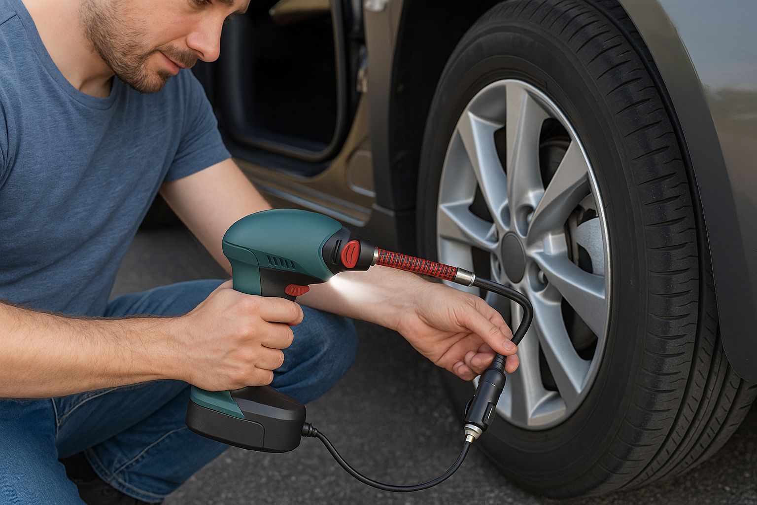 COMPRESOR PORTATIL DE AIRE